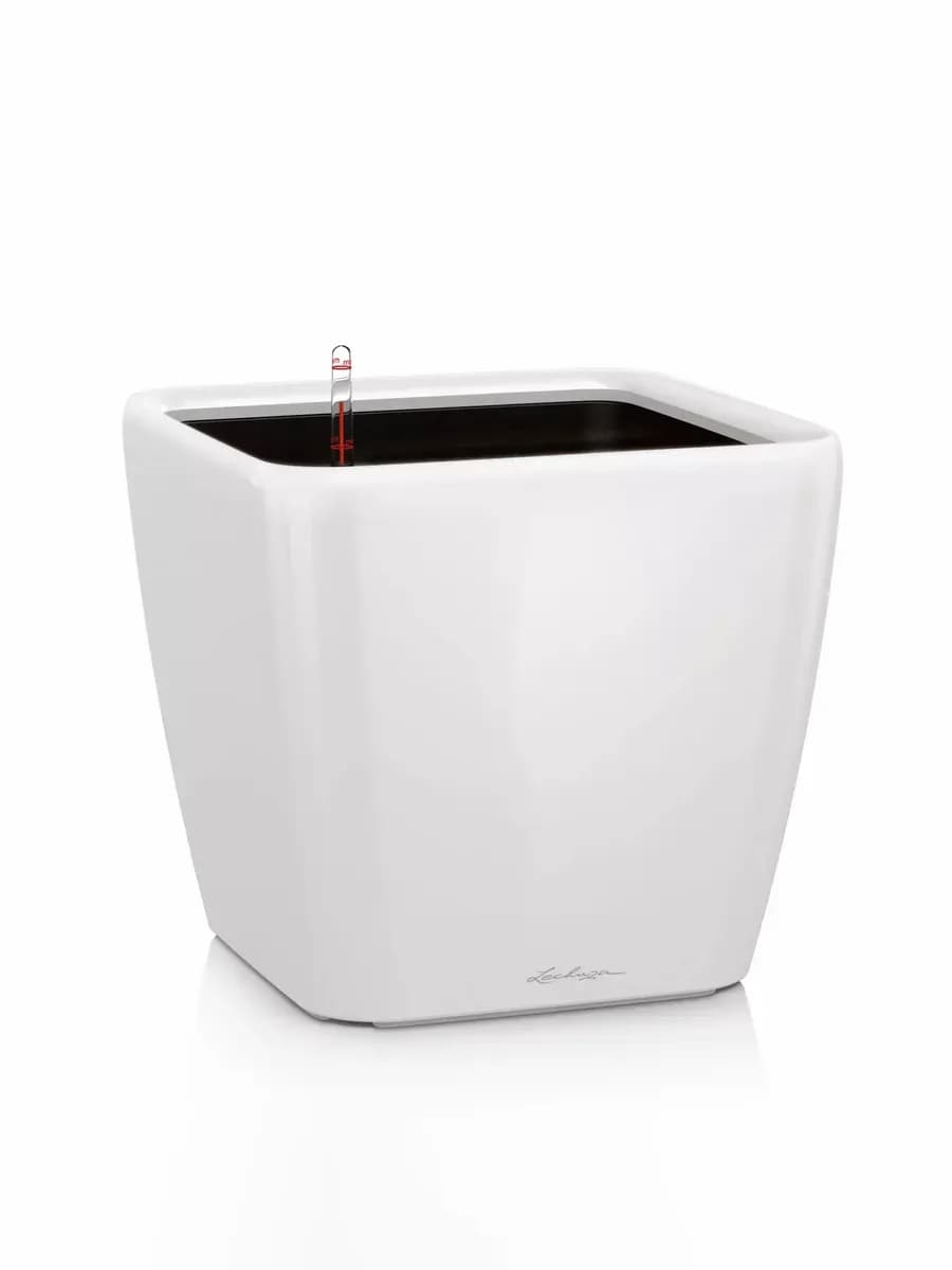 Кашпо QUADRO Premium LS 50 с фитильной системой автополива